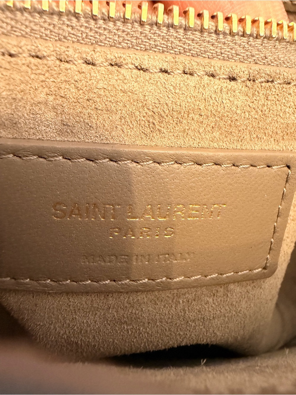 Saint Laurent Le 5 A 7 Hobo Bag in Taupe - Picture 6 of 7